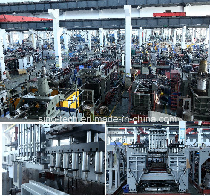 China Plastic Bottle Blowing Molding Machine / HDPE Plastic Bottle Making Machine