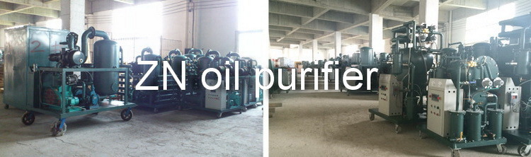 Oil Purifier System Ty Used Turbine Oil Dehydration Plant