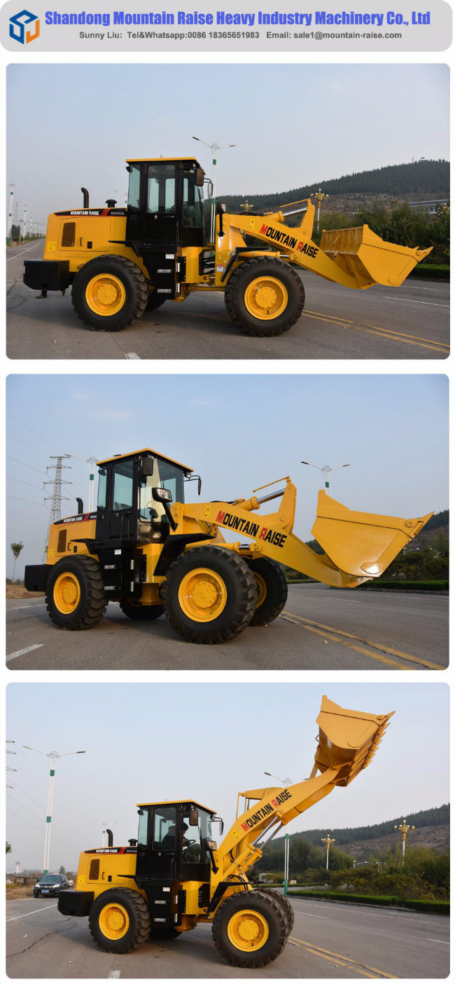 Construction Machine New Design 3 Ton Wheel Loader with Price