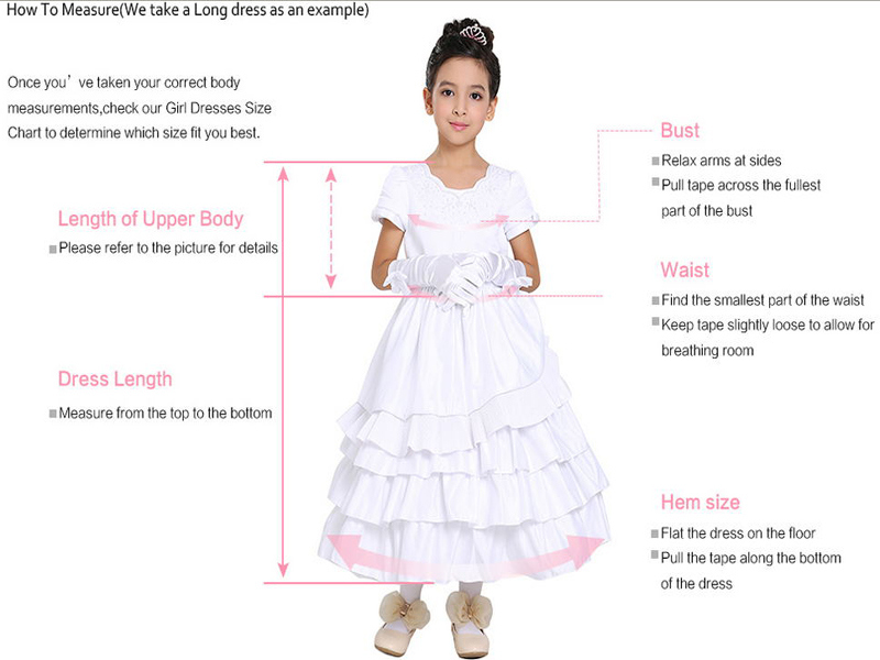 Flower Girls Dresses Beaded for Kids Party