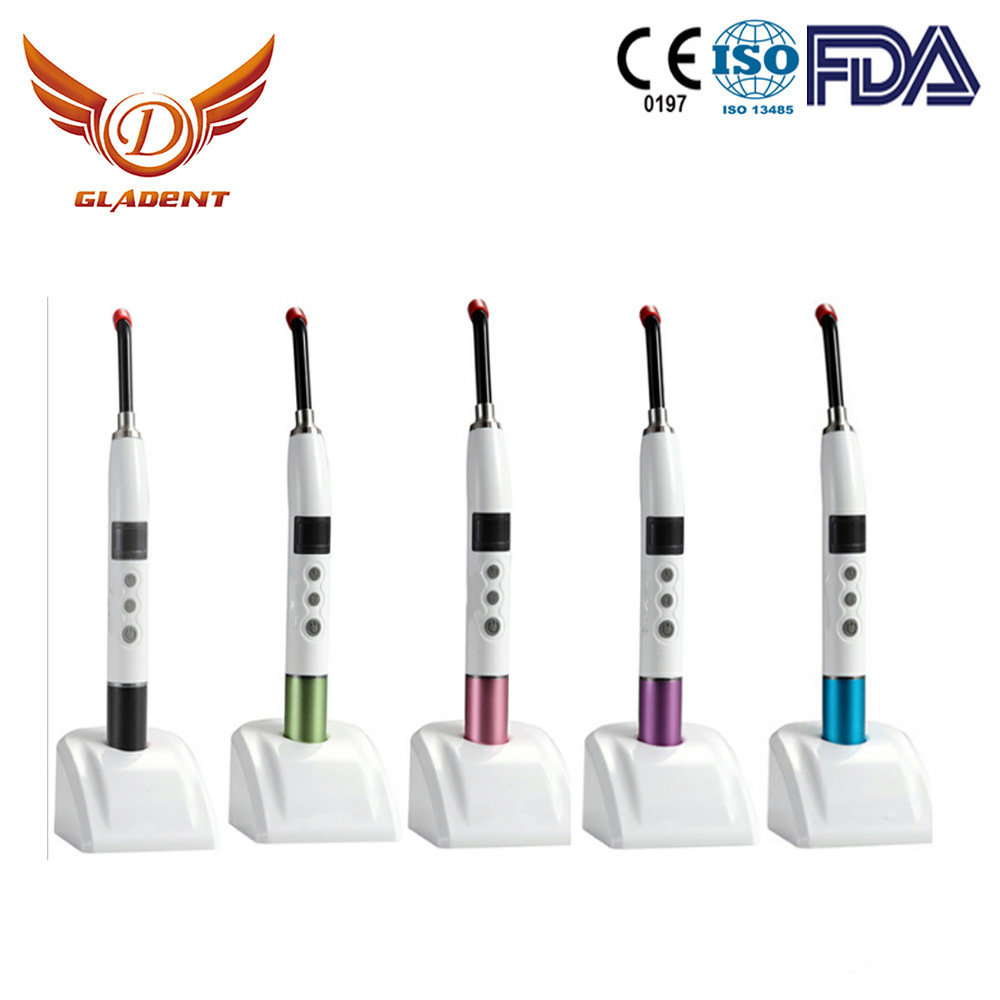 Cordless Dental LED Curing Light Unit, LED Light Cure, Wireless Dental Curing Light