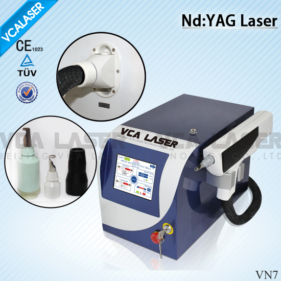 1064/532nm Q-Switched ND: YAG Laser Tattoo Removal with Black Doll Skin Rejuvenation (VN-7)