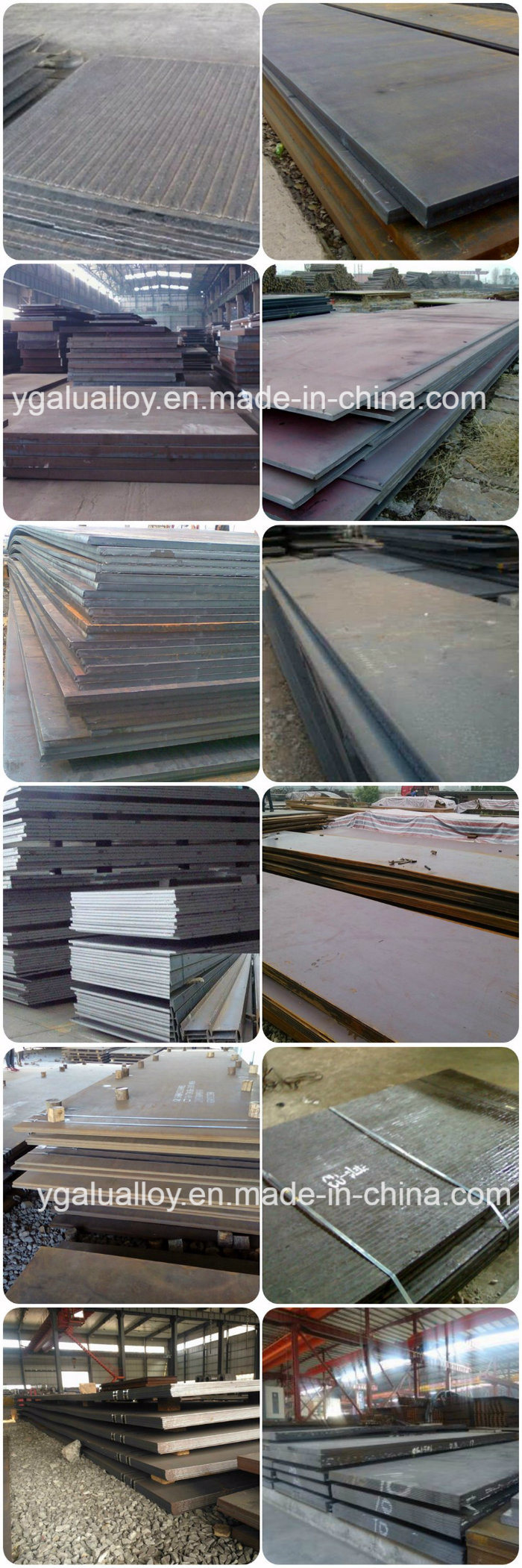 Chute Liner Heat Resistant Standard Hardened Wear Steel Plate