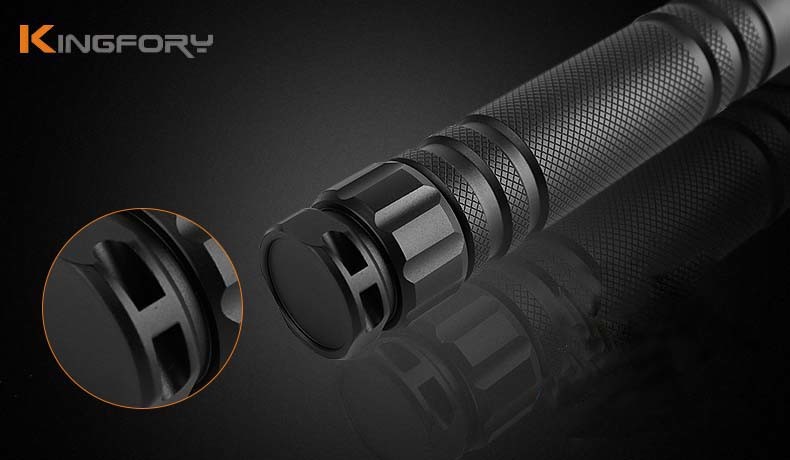 Tactical Aluminum Alloy Rechargeable 2*18650 Waterproof IP66 3*Xr-E Q5 LED Flashlight Torch Light