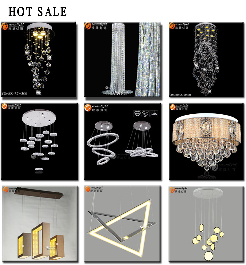 Hot Sales Decorative Lighting Ceiling, Crystal Ceiling Lamp (OM88544-L1000)