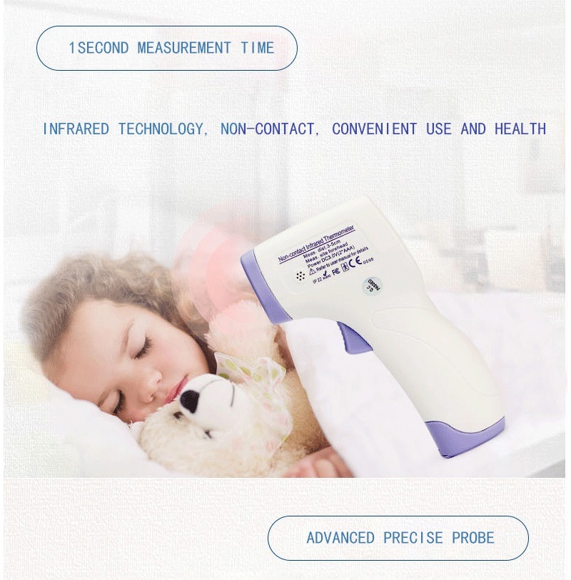 Non-Contact Infrared Digital Thermometer/Clinical Thermometer (CE/FDA)