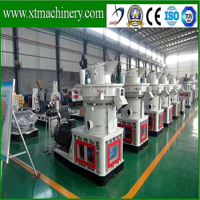 6mm, 8mm Finished Size, 96% Shape Rates Wood Pellet Mill