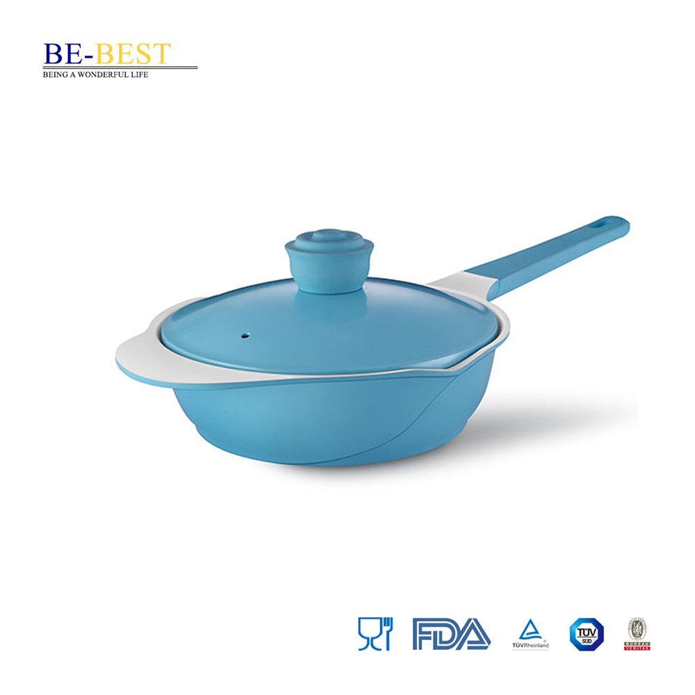 Die-Casting Aluminum Cookware Deep Non-Stick Frypan