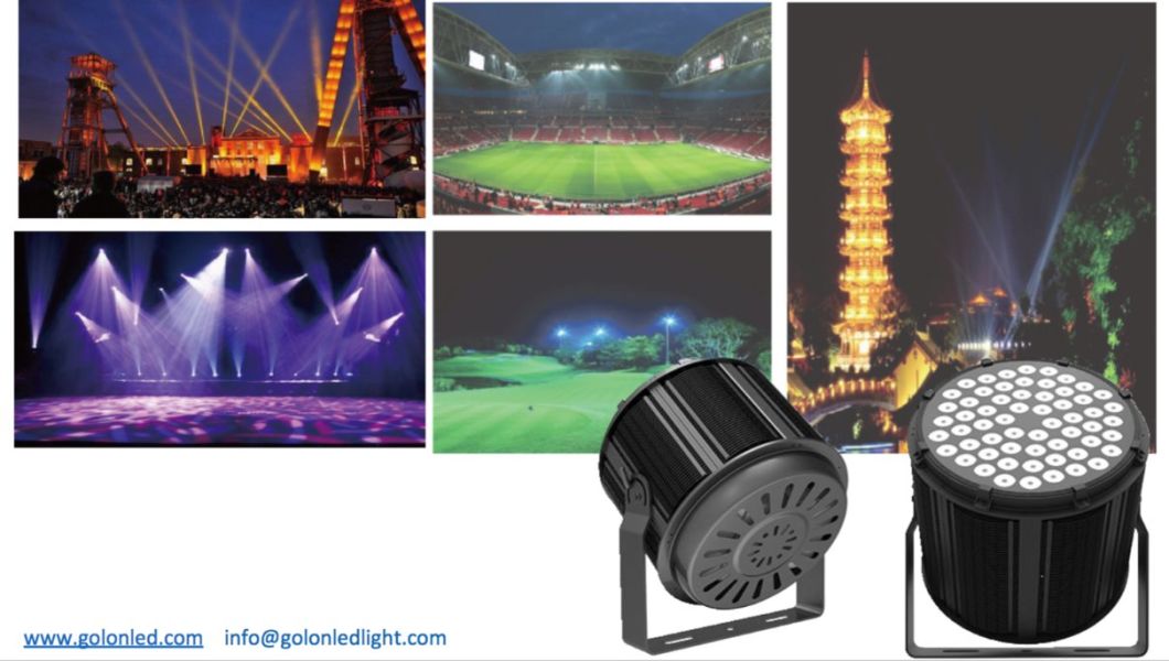 Stadium Football Court Park High Mast Port 600W 15 30 60 Degree Waterproof Outdoor High Power LED Spotlight