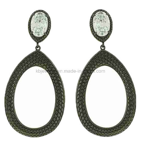 Beautiful Party Jewelry Gemstone Hanging Earrings (KE3190)