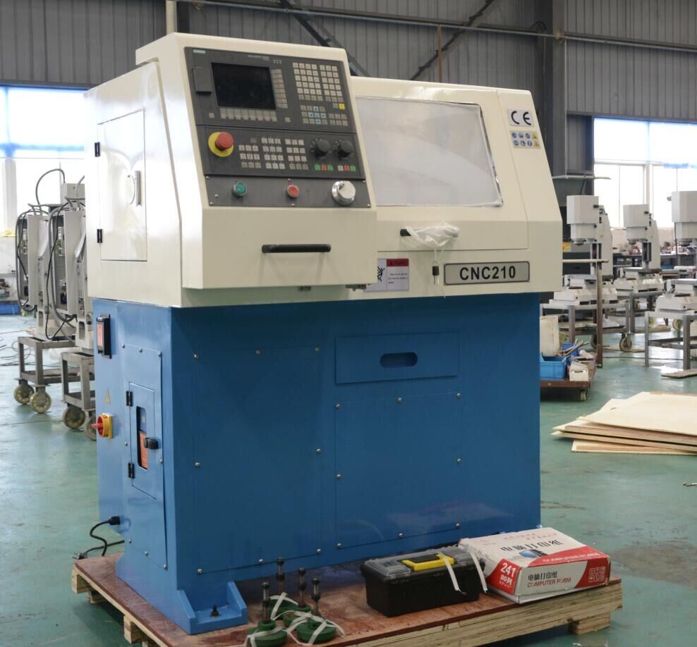 Hot Sale China High Precision Mini Hobby CNC210 CNC Lathe