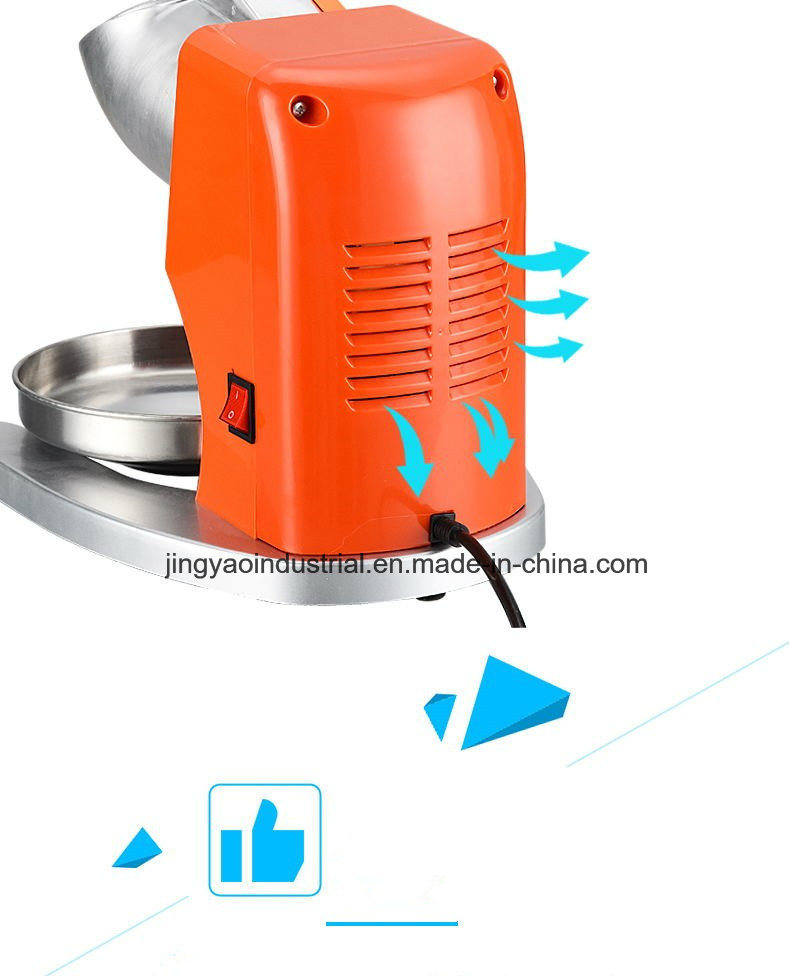 2017 Hot Sale Industrial Commercial Ice Shaver Snow Ice Machine Electric Ice Crusher