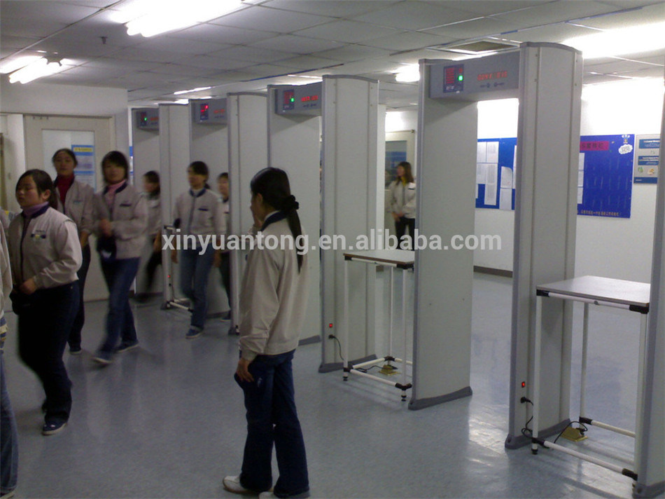 Best Selling 6 Zone Walk Through Metal Detector Price