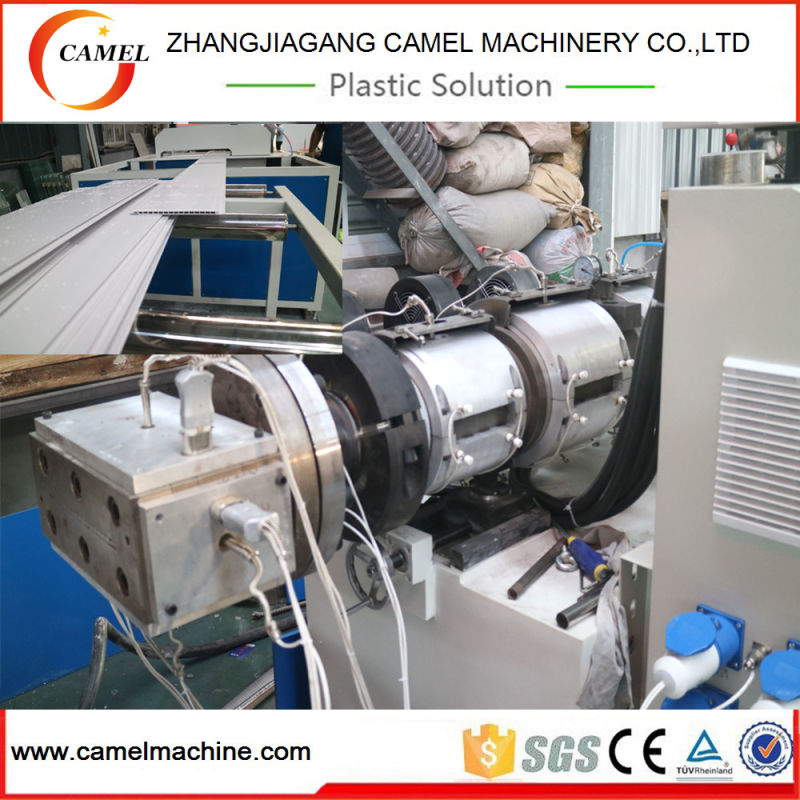 300mm PVC Ceiling Panel Production Line with Double Screw Extruder