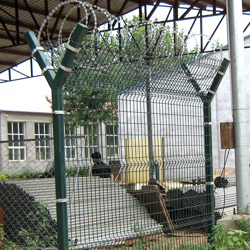 PVC Coated Welded 358 Wire Mesh Fence