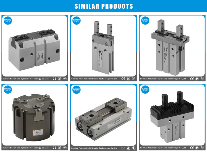 Print Double Air Cylinder Pneumatic Actuator