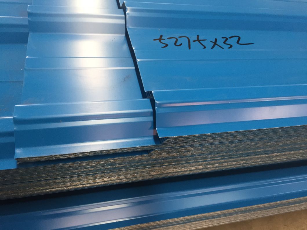 Color Coated Galvanized (PPGI) Steel Roofing Sheet for Steel Structure Building Houses Wall & Roof