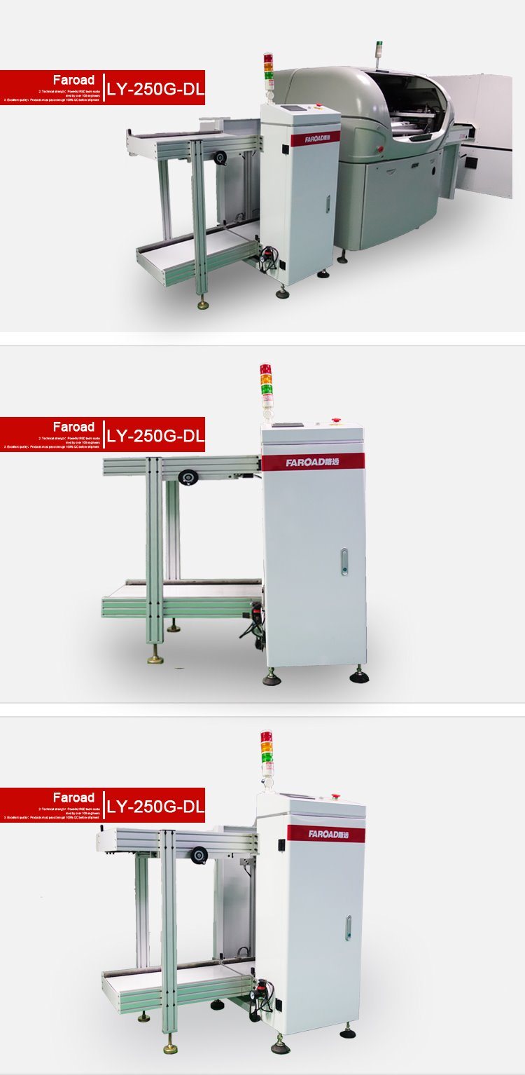 SMT Automatic PCB Magazine Loader Unloader with Magazine Rack