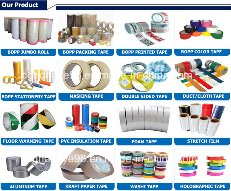 Single Sided Adhesive BOPP Jumbo Roll Tape