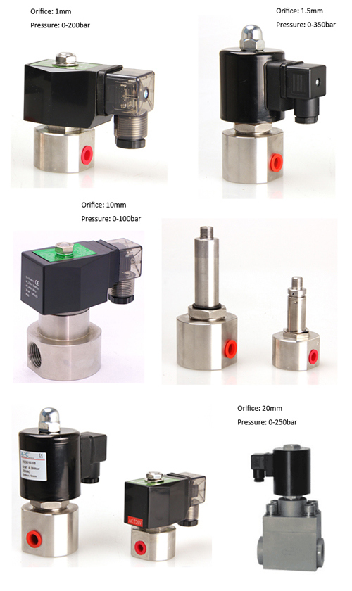 350 Bar Super High Pressure Solenoid Valve