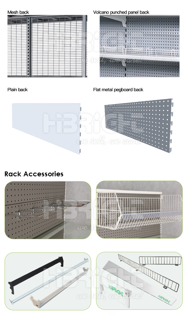 Grocery Store Shelving Trolley Supermarket Equipment