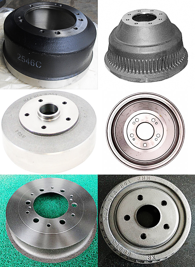 Car Brake Parts Cast Iron Factory Price Brake Drum for GM Cars Series