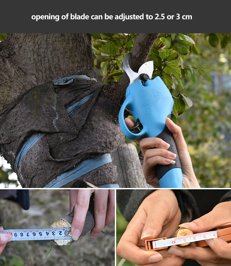 Portable Electric Pruning Shear Electric Shearing Machine 36V Li-ion Battery