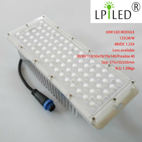 60W Streetlight Module Floodlight Illumination