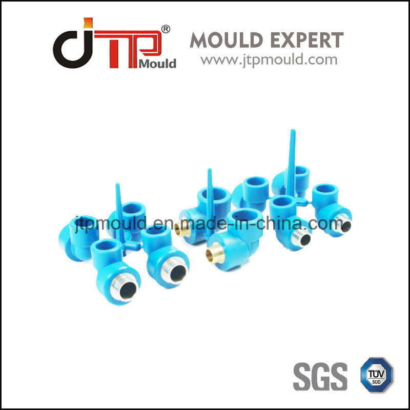 4 Cavities 90 Degree Elbow Mold Plastic Pipe Fitting Mould