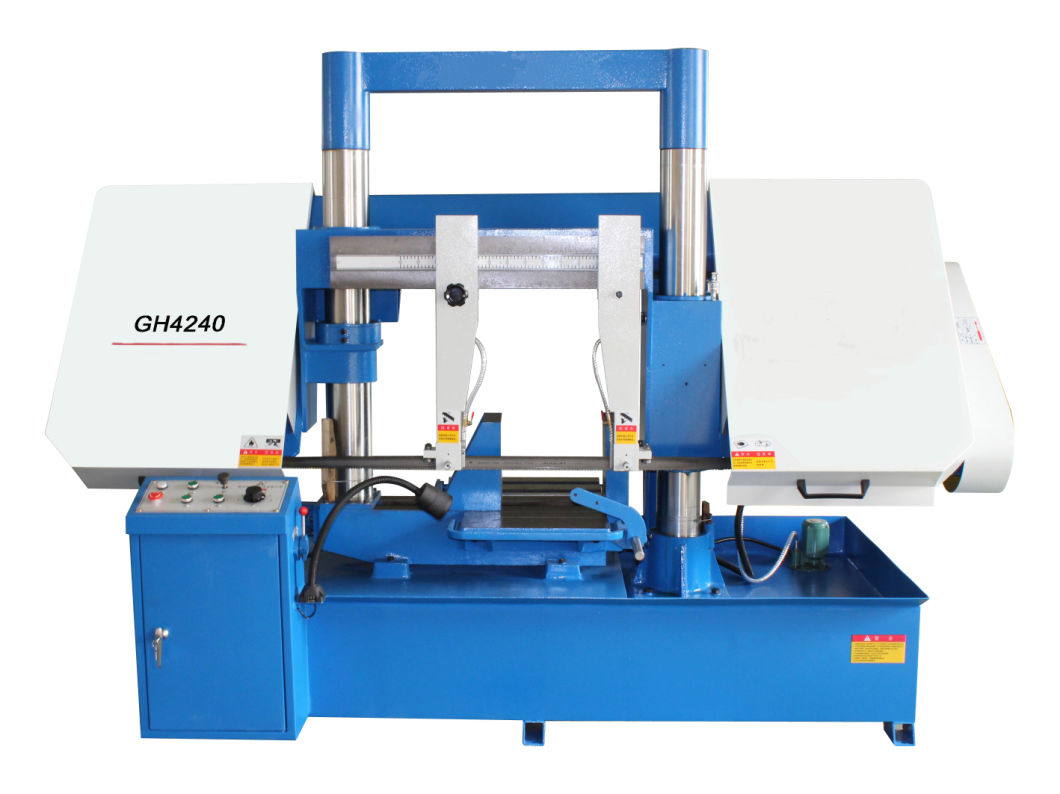 Gh4240 double column metal cutting band saw