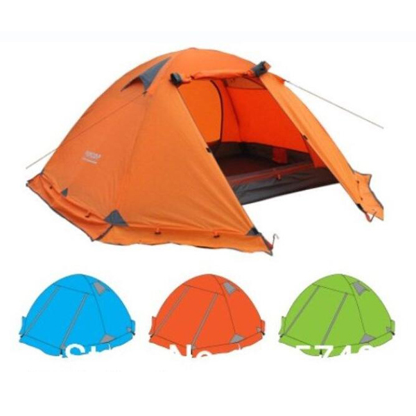 Double Layer Professional Outdoor Camping Tent 2-3 Persons Tent