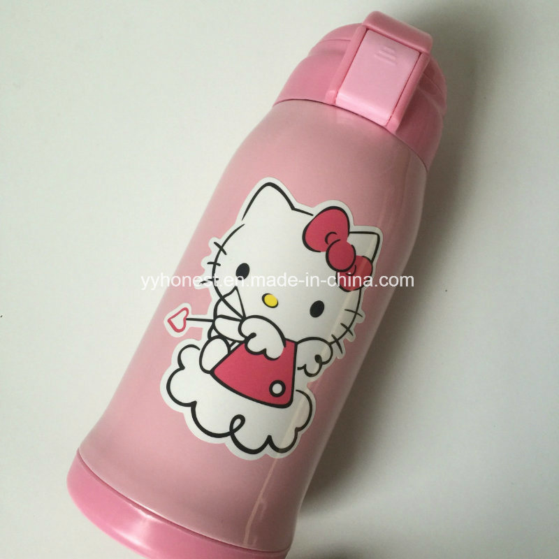 Double Wall Stainless Steel Vacuum Flask Kids Drinking Water Bottle