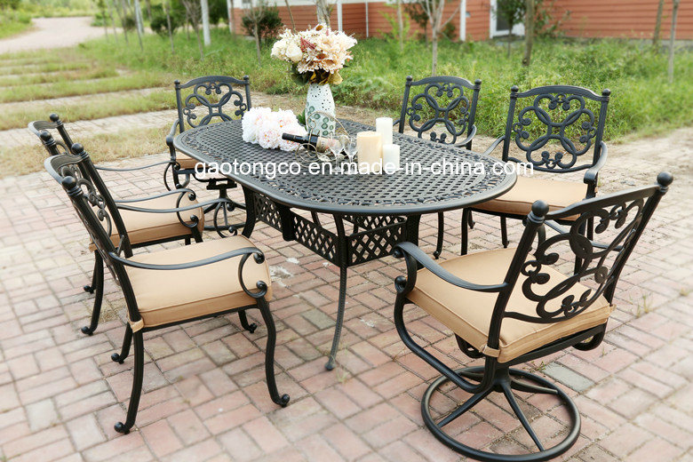 Outsunny 3 Piece Antique Style Outdoor Patio Bistro Dining Set in Black Color