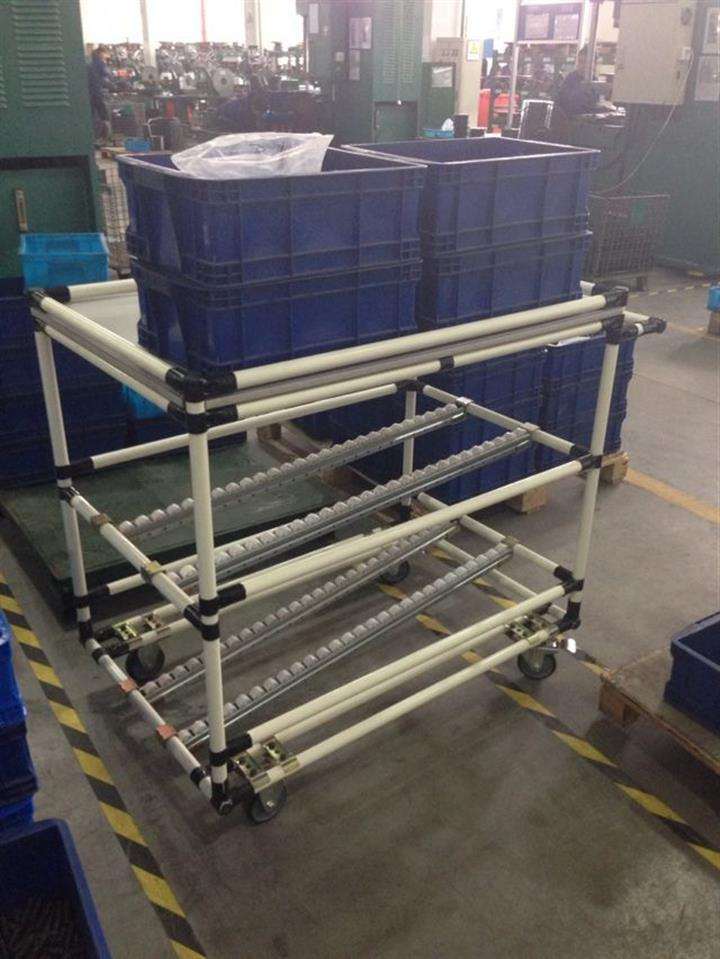 Multifunctional Trolley for Warehouse
