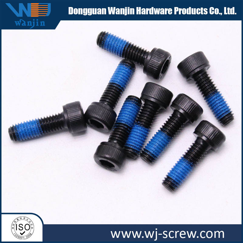 Customized Black Steel Round Head Hexagonal Hole Screw Bolt