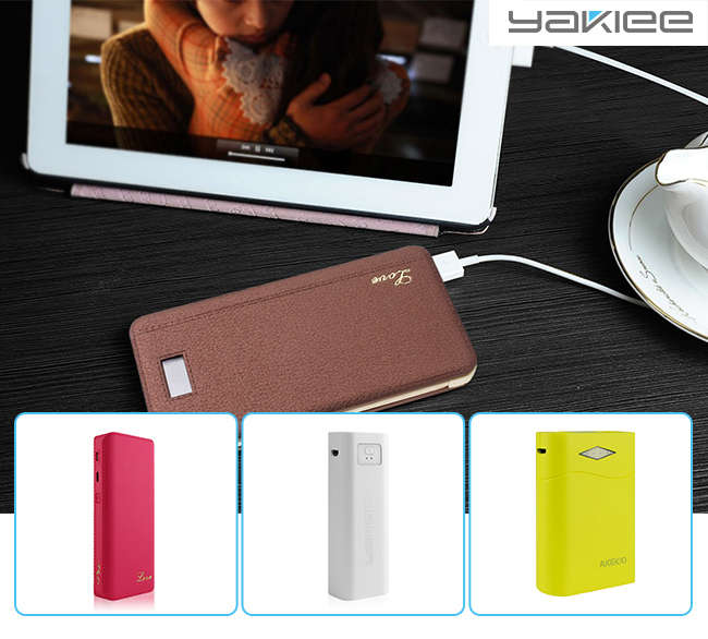 Customized 5V/2A LCD Screen USB Mobile Power Bank