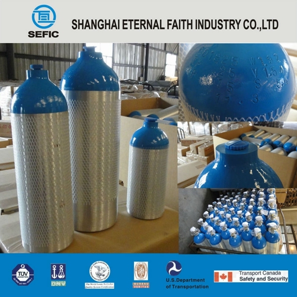 Professional Manufacturer Supplier Aluminum Mini Oxygen Cylinder