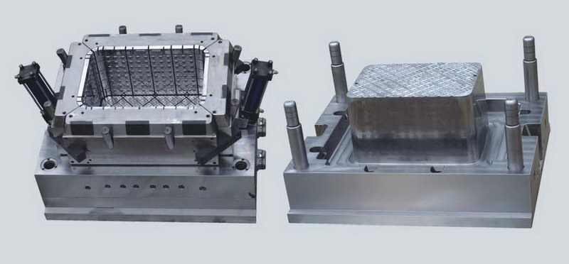 Plastic Crates Molds for Supermarket Vegetable Storage