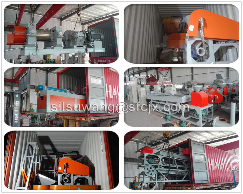 Full Automatic Waste Tire Recycling Machine/Tire Recycling Machine with Ce&ISO&SGS (300~1000kg/h)