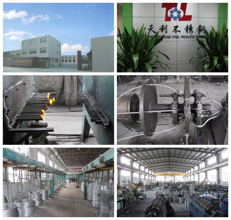 China Steel Strand and Steel Core Galvanized Steel Wire Rope