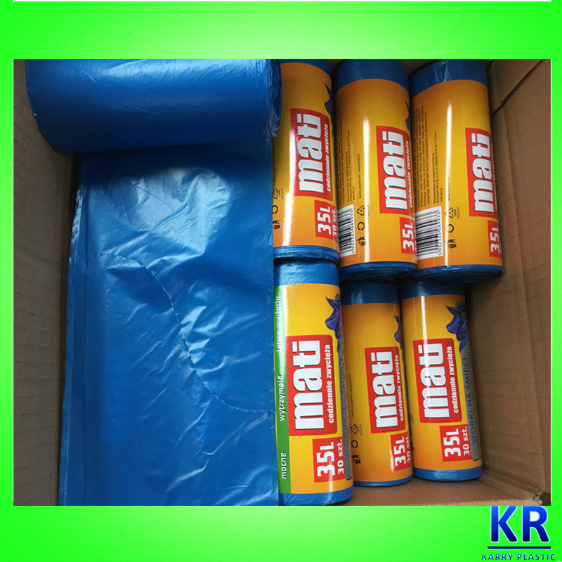 Heavy Duty S-Top Trash Bags Plastic Refuse Bags