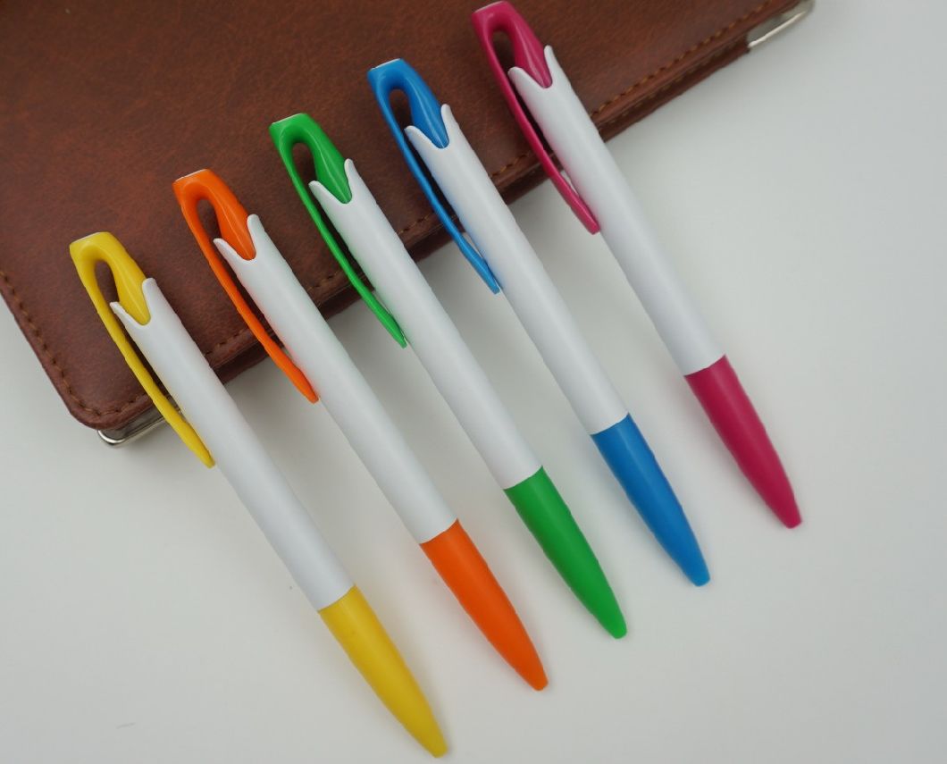 Advertising Plastic Ball Point Pen, Promotional Gift Ballpen