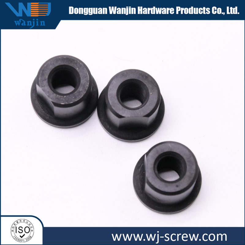 China Made Black Round Head Hexagonal Stainless Steel Screw Nut