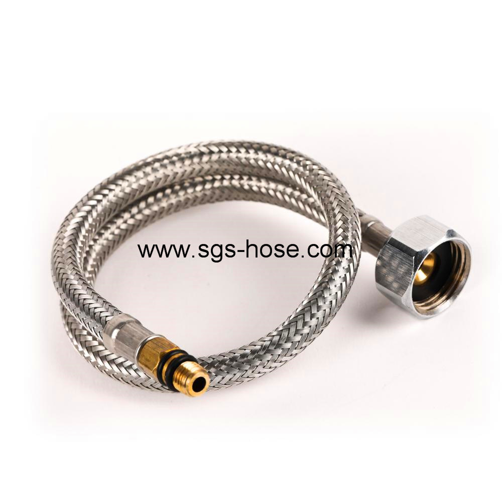 Sanitary Ware Stainless Steel Braided Flexible Toilet/Faucet Connector