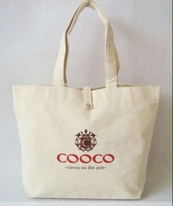 Promotional Leisure Canvas Tote Women Bag Wholesale