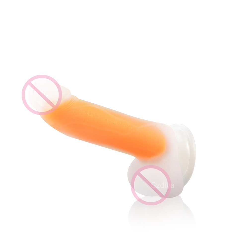 Sexual Silicone Dildo Penis Sm Sex Toy for Lesbian (DYAST397C-B)