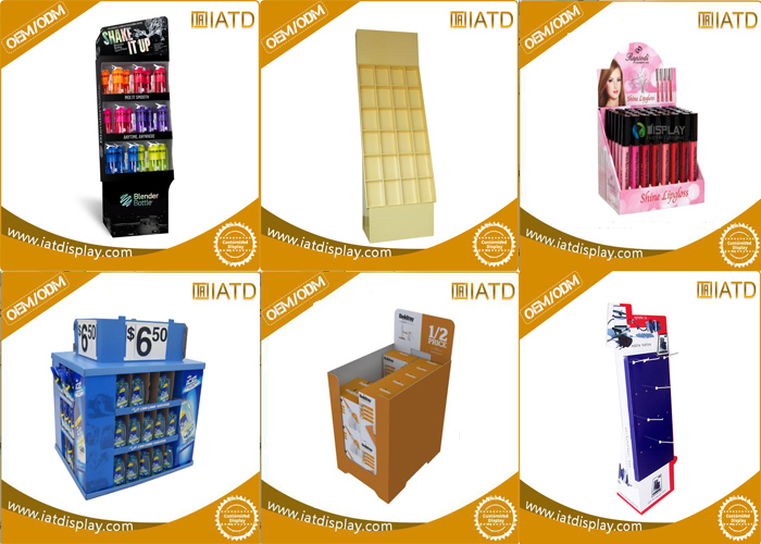 Paper Pop Display Exhibition Cardboard Display Stand for Retail