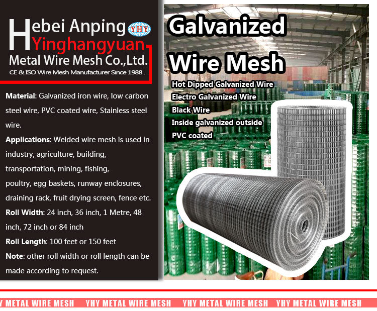 Metal Wire Welded Mesh Garden Fence