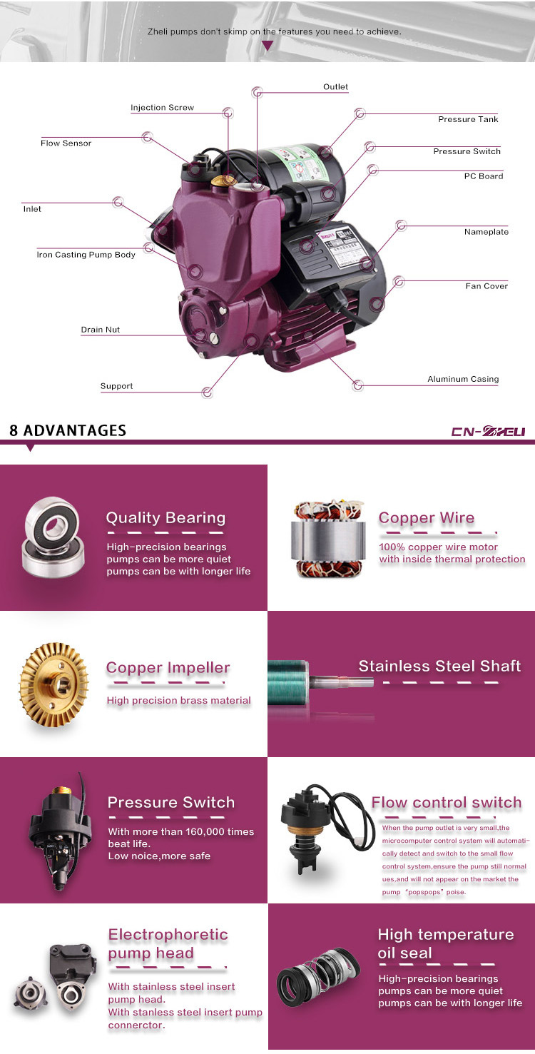 Hot Water Recirculating Pump or Circulating Pump