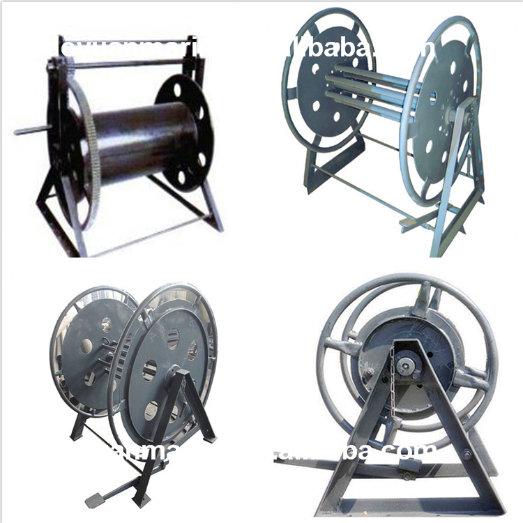 Marine Shore Connection/Closeup Cable Reel with Handle